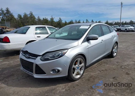 2012 Ford Focus Titanium from USA, damaged, VIN 1FAHP3J23CL214070
